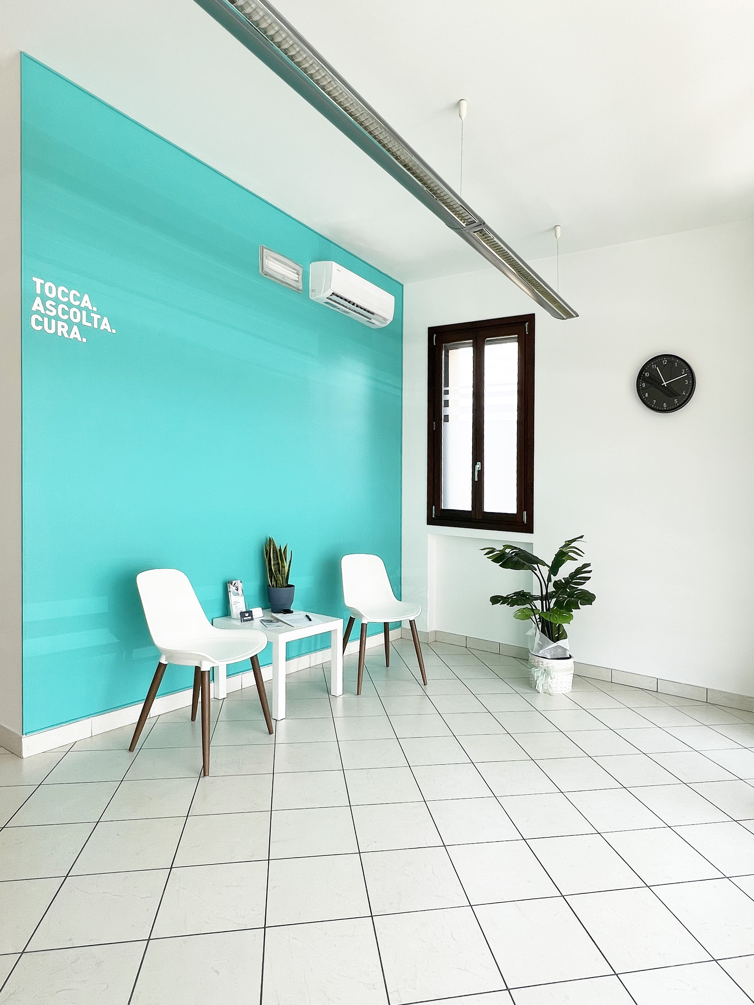 Sala d'attesa Physio Corner